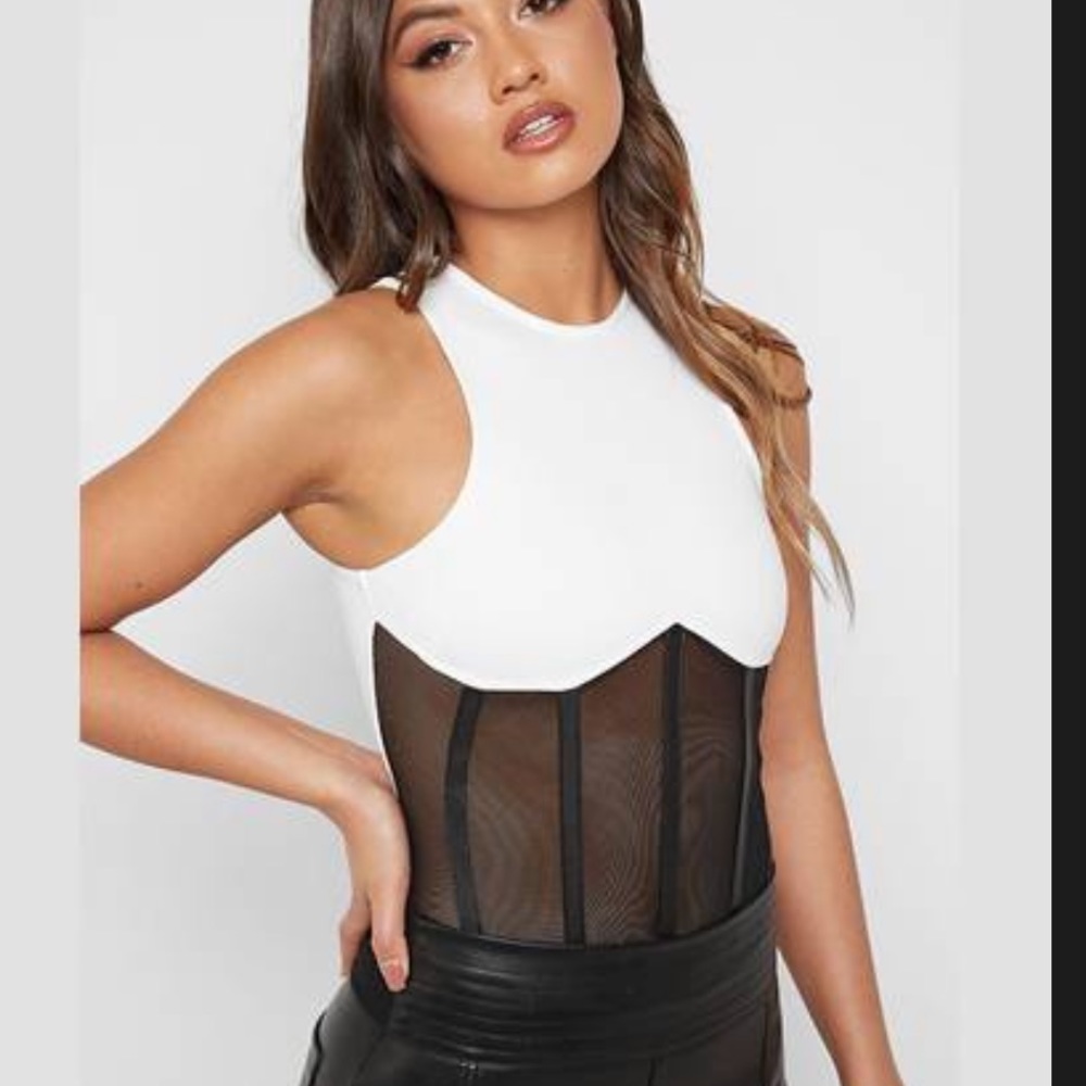 NWOT | MDV | Mesh Bodysuit